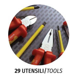 ASSORTIMENTO UTENSILI · 29 PEZZI