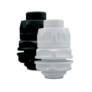 ACCESSORI PER GUAINE SPIRALATE IP65 · RACCORDO GIREVOLE · PASSO PG · RGP/RGPN