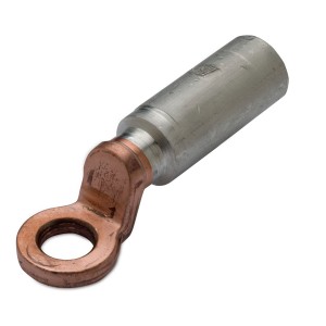 BIMETALOWE KOŃCÓWKI KABLOWE · NIEIZOLOWANE DIN 48201 · OCZKOWE