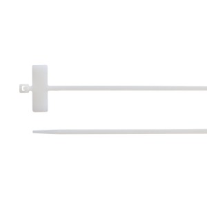 NYLON CABLE-TIES · WITH CROSSWISE MARKING PLATE