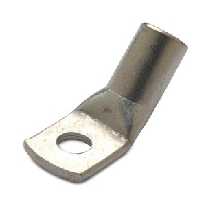 TERMINAL LUGS FOR COPPER CONDUCTORS · UNINSULATED · BENT 45°