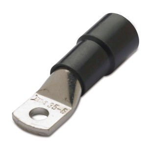 TERMINAL LUGS FOR COPPER CONDUCTORS · NYLON INSULATED · BLACK · SMALL PLATE