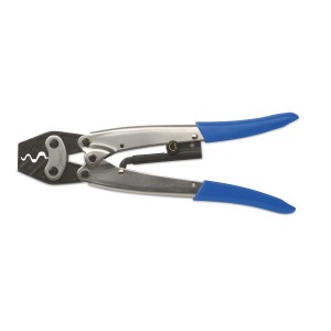 CRIMPING TOOL · WITH LONG HANDLES · FOR INSULATED DIN TERMINALS · 1÷10