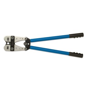 CRIMPING TOOL · WITH LONG HANDLES · FOR INSULATED TERMINALS · 10÷120