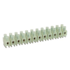 MULTIWAY TERMINAL BLOCKS · NYLON · FROM 1 TO 12 WAYS · M093H SERIES WITH WIRE PROTECTION