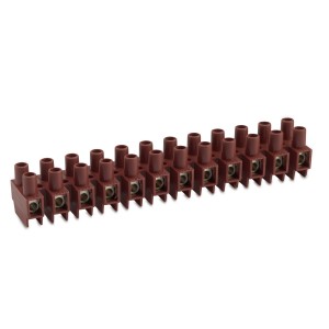 MULTIWAY TERMINAL BLOCKS · NYLON · FROM 1 TO 12 WAYS · M093H SERIES WITH FIBERGLASS AND WIRE PROTECTION