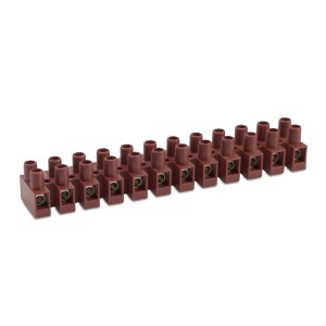 MULTIWAY TERMINAL BLOCKS · NYLON · FROM 1 TO 12 WAYS · M094 SERIES WITH FIBERGLASS AND WIRE PROTECTION