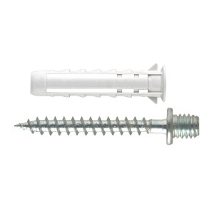 UNIVERSAL WALL PLUGS · SUPER-V EVO · WITH THREADED HEAD SCREW