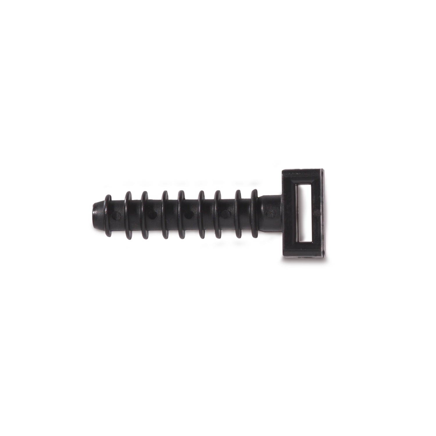 Wall cable clearance ties