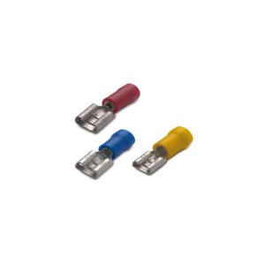 QUICK-CONNECT TERMINALS · PVC INSULATED AND ANTI-VIBRATING · FEMALE