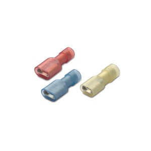 QUICK-CONNECT TERMINALS · NYLON INSULATED AND ANTI-VIBRATING · TOTALLY INSULATED FEMALE