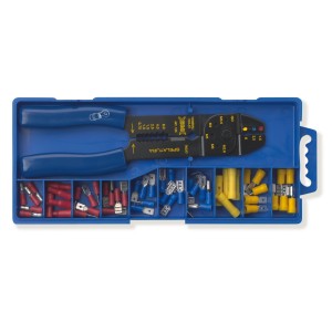 INSULATED QUICK-CONECTORS 0.25÷6 + 536 CRIMPING TOOL