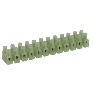 MULTIWAY TERMINAL BLOCKS · NYLON · FROM 1 TO 12 WAYS · N9201 SERIES WITH WIRE PROTECTION