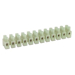 MULTIWAY TERMINAL BLOCKS · NYLON · FROM 1 TO 12 WAYS · M095 SERIES WITH WIRE PROTECTION