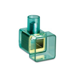ONE-WAY TERMINAL BLOCKS · END CONNECTORS · WITH INDIRECT CLAMPING